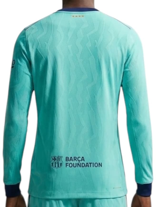 Camiseta Manga Larga Barcelona Tercera 2026/27 Nike – Versión Partido - Imagen 2