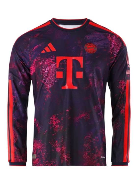 Camiseta Manga Larga Bayern Múnich Tercera 2026/27 Adidas – Versión Partido (ID: 12662)