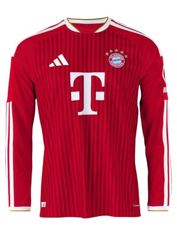 Camiseta Manga Larga Bayern Múnich Titular 2026/27 Adidas – Versión Partido (ID: 11892)