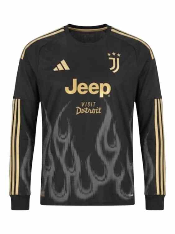 Camiseta Manga Larga Juventus Tercera 2026/27 Adidas – Versión Partido (ID: 12257)