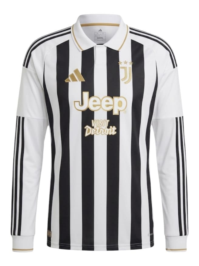 Camiseta Manga Larga Juventus Titular 2026/27 Adidas – Versión Partido