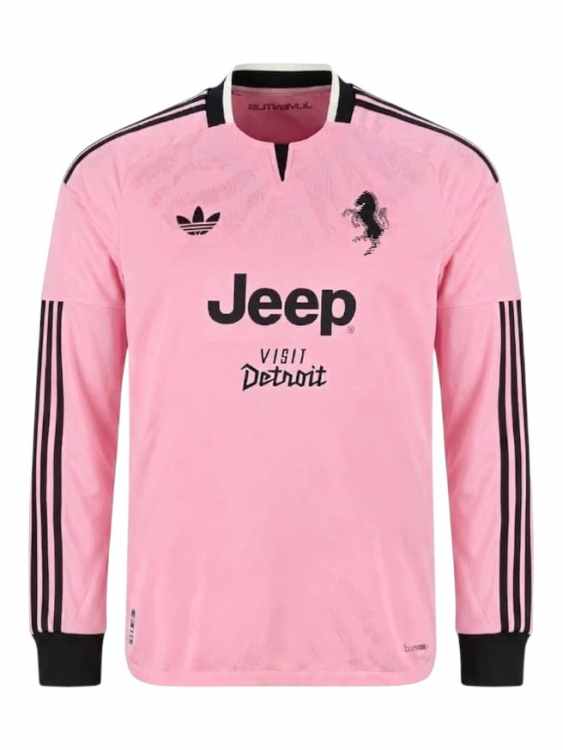 Camiseta Manga Larga Juventus Visitante 2026/27 Adidas – Versión Partido (ID: 11900)