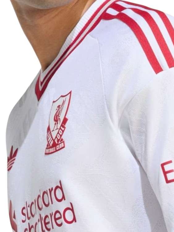 Camiseta Manga Larga Liverpool FC Visitante 2026/27 Adidas - Versión Partido (ID: 12281)