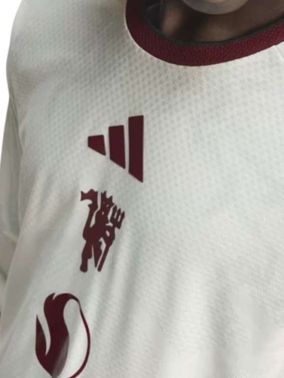 Camiseta Manga Larga Manchester United Tercera 2026/27 Adidas – Versión Partido (ID: 12522)