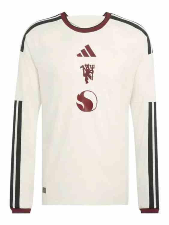 Camiseta Manga Larga Manchester United Tercera 2026/27 Adidas – Versión Partido (ID: 12522)
