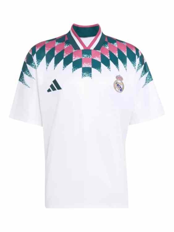 Camiseta Retro Real Madrid Pre Partido 2026/27 Adidas (ID: 12643)