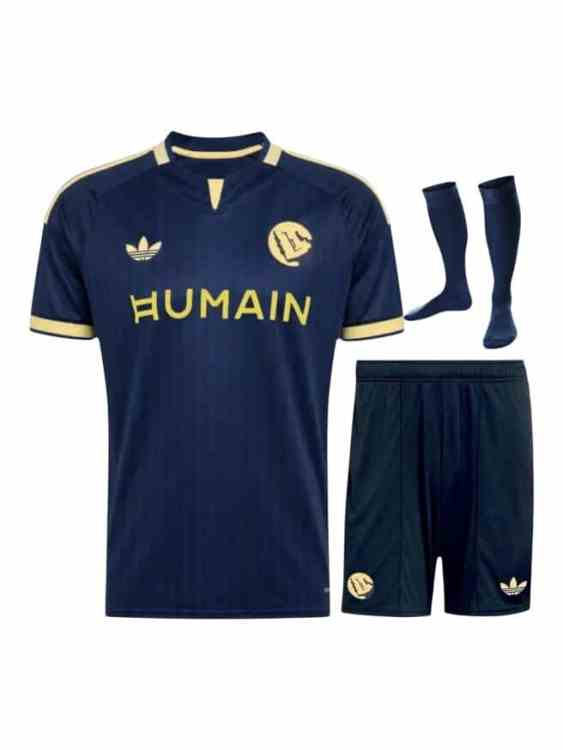 Kit Infantil Al Nassr Visitante 2026/27 Adidas (ID: 12680)