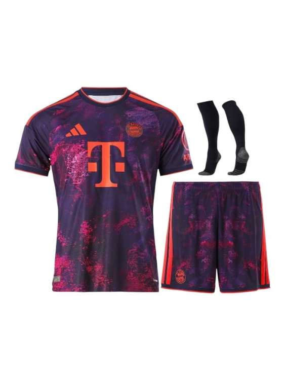 Kit Infantil Bayern Múnich Tercera 2026/27 Adidas (ID: 12664)