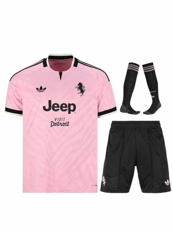 Kit Infantil Juventus Visitante 2026/27 Adidas (ID: 11907)