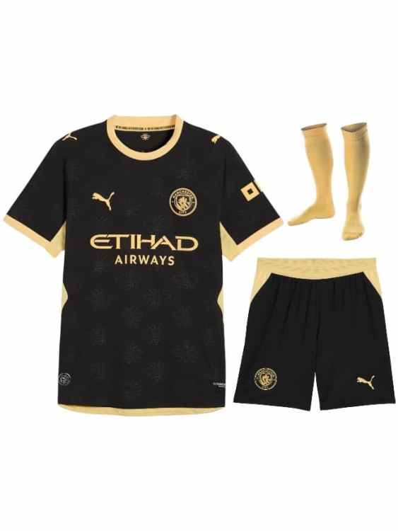 Kit Infantil Manchester City Visitante 2026/27 Puma (ID: 12205)