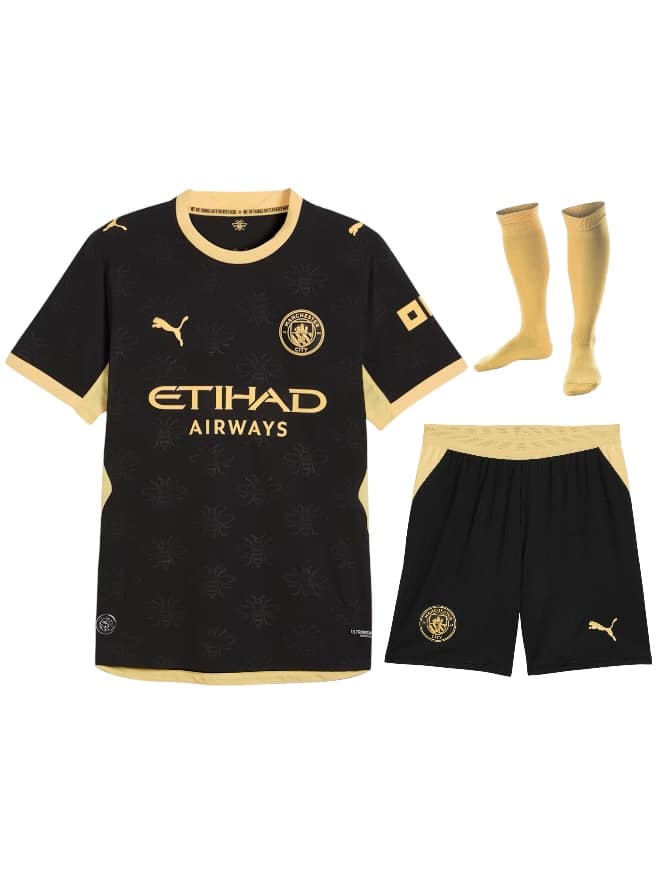 Kit Infantil Manchester City Visitante 2026/27 Puma (ID: 12205)