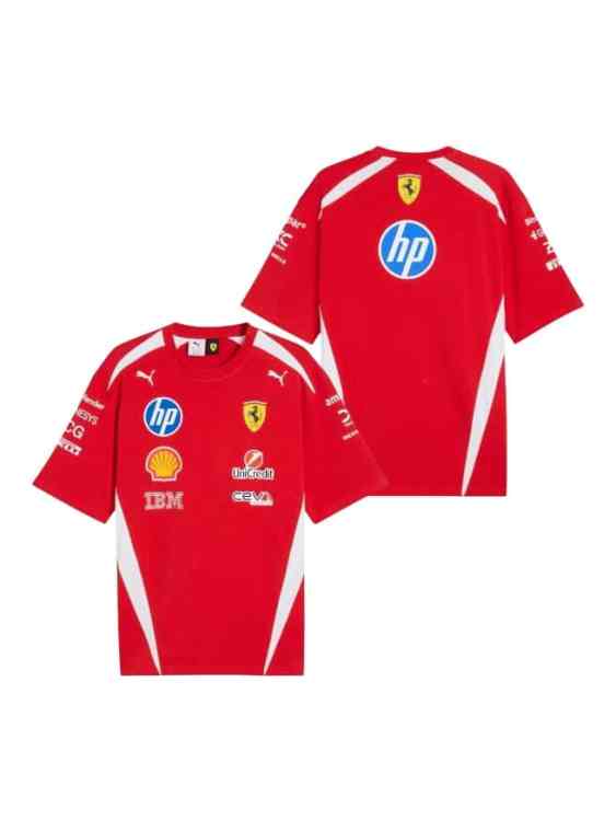 Polera Ferrari Logo Puma F1 (ID: 12685)