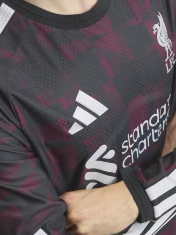Camiseta Manga Larga Liverpool FC Tercera 2026/27 Adidas - Versión Partido (ID: 12912)